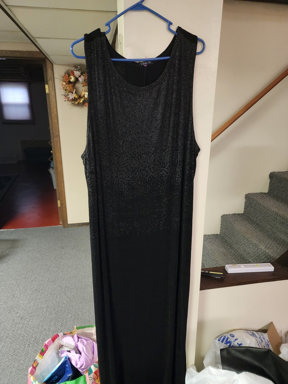 Vikki Vi 2x Gradient Maxi Dress